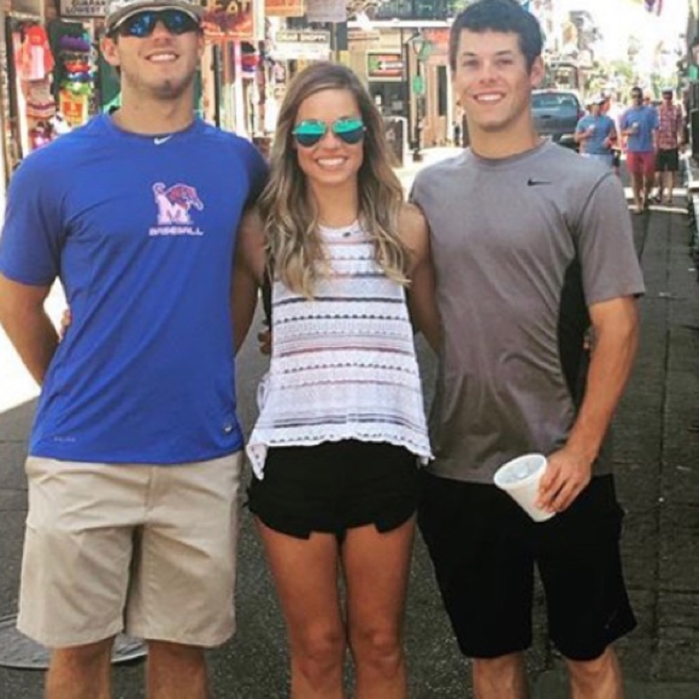 White lace Free People tank!